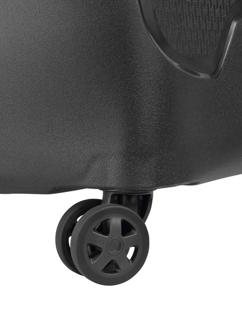 MONCEY MR Chariot à bagages à main mince Noir - Valises cabine