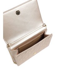 LOVE MOSCHINO QUILTED Pochette avec bandoulière en chaîne or - Sacs pour Femme - 4