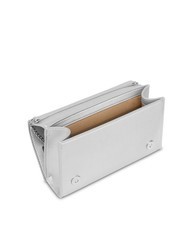 LOVE MOSCHINO BOLD LOVE Pochette avec bandoulière en chaîne argent - Sacs pour Femme - 3