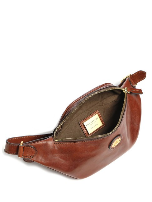 STORY  Pochette en cuir MARRON - Sacs pour Femme
