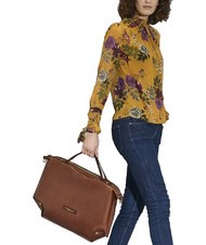 THE BRIDGE UNICA  Sac à main/épaule, en cuir MARRON - Sacs pour Femme - 5