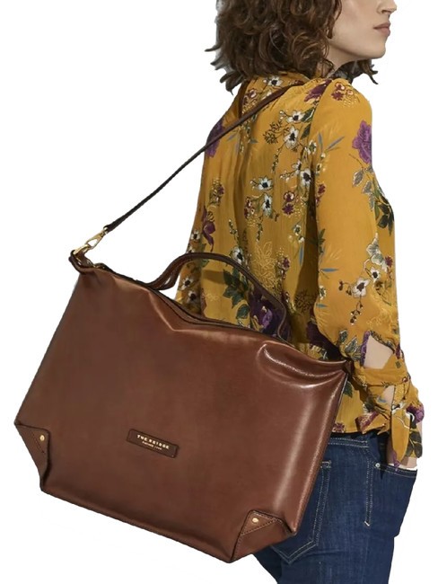 UNICA  Sac à main/épaule, en cuir MARRON - Sacs pour Femme