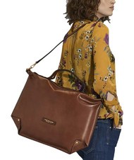 THE BRIDGE UNICA  Sac à main/épaule, en cuir MARRON - Sacs pour Femme - 6