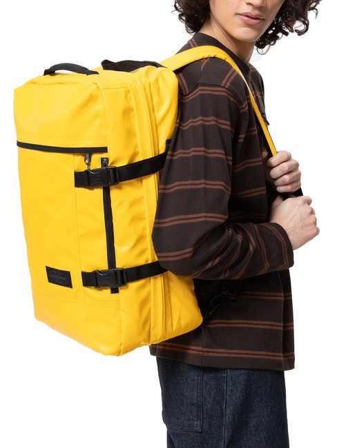 TRAVELPACK  Sac à dos de voyage, support pc 17" jaune de bâche - Sacs à dos pour l'École & les Loisirs