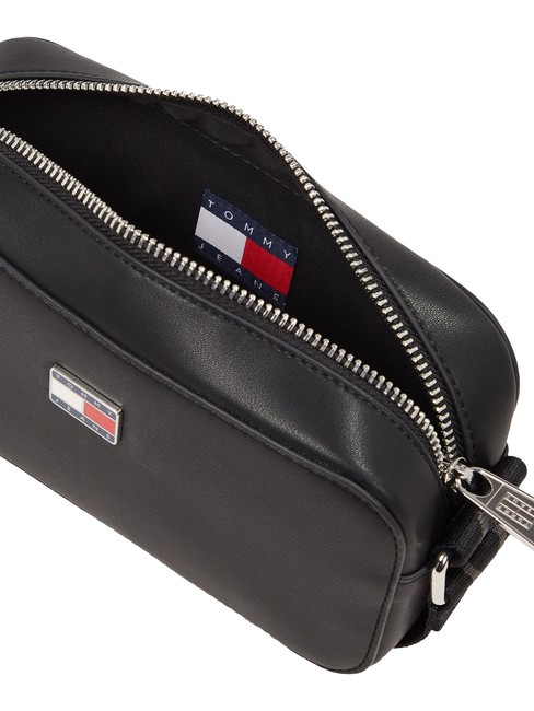 TOMMY JEANS DAILY ELEVATED Mini sac photo avec bandoulière le noir - Sacs pour Femme