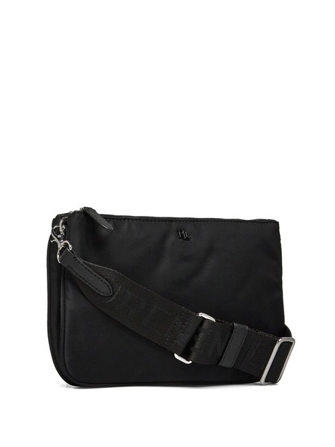 LANDYN Sac bandoulière plat en nylon noir/noir3 - Sacs pour Femme