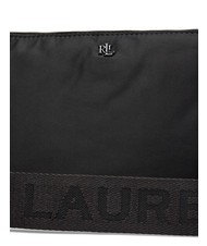 RALPH LAUREN LANDYN Sac bandoulière plat en nylon noir/noir3 - Sacs pour Femme - 5