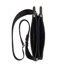 RALPH LAUREN LANDYN Sac bandoulière plat en nylon noir/noir3 - Sacs pour Femme - 6