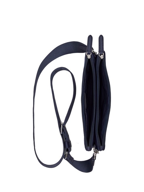 LANDYN Sac bandoulière plat en nylon marine2 - Sacs pour Femme