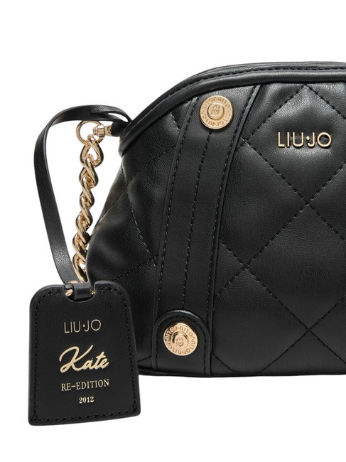 KATE Petit sac bandouli&egrave;re matelass&eacute; NOIR - Sacs pour Femme