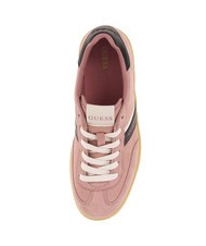 GUESS NOLINAS  Baskets en cuir ROSE - Chaussures Femme - 4