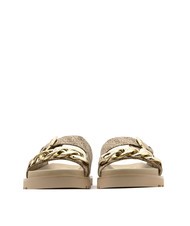 GUESS FATEMA2 Sandales Beige / Marron - Chaussures Femme - 3