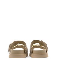 GUESS FATEMA2 Sandales Beige / Marron - Chaussures Femme - 4