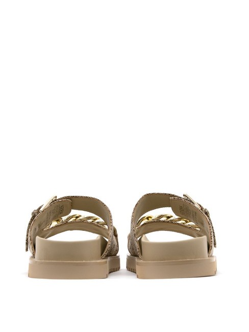 FATEMA2 Sandales Beige / Marron - Chaussures Femme