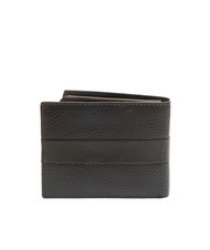 ROCCOBAROCCO JOHN Portefeuille en cuir à rabat brun - Portefeuilles Homme - 4