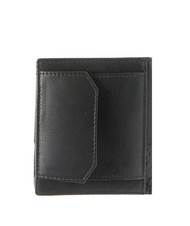 ROCCOBAROCCO BRYAN Portefeuille vertical avec poche noir - Portefeuilles Homme - 3