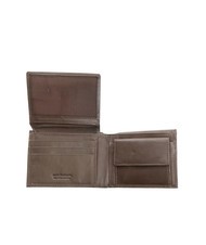 ROCCOBAROCCO PLAIN Portefeuille en cuir 8cc marron fonc&eacute; - Portefeuilles Homme - 2
