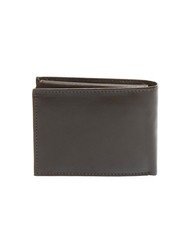 ROCCOBAROCCO PLAIN Portefeuille en cuir 8cc marron fonc&eacute; - Portefeuilles Homme - 4