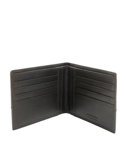 BRYAN Portefeuille en cuir 8cc brun - Portefeuilles Homme