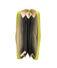 ROCCOBAROCCO GAIA Grand portefeuille zippé autour vert - Portefeuilles Femme - 2