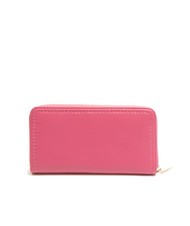ROCCOBAROCCO GAIA Grand portefeuille zipp&eacute; autour fuchsia - Portefeuilles Femme - 3