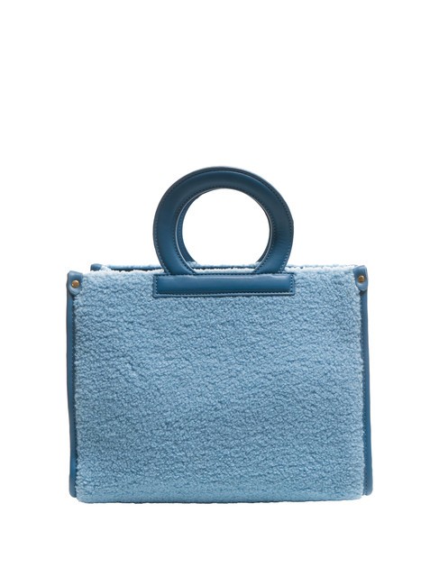ICONIC TEDDY Sac cabas avec bandouli&egrave;re bleu - Sacs pour Femme