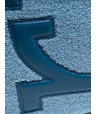 ROCCOBAROCCO ICONIC TEDDY Sac cabas avec bandouli&egrave;re bleu - Sacs pour Femme - 4