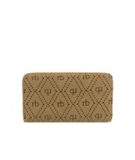 ROCCOBAROCCO FRIDA Grand portefeuille jacquard bleu ciel - Portefeuilles Femme - 3