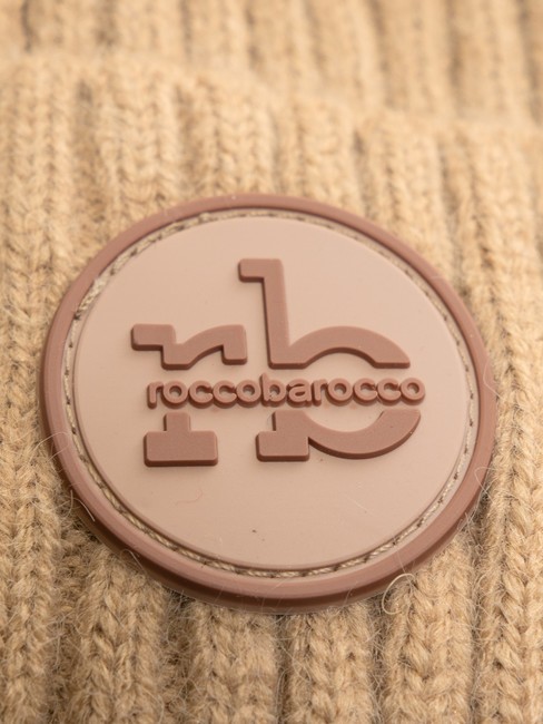 PON PON Casquette avec revers noisette - Bonnets