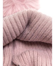 ROCCOBAROCCO PON PON Casquette avec revers lilas - Bonnets - 4