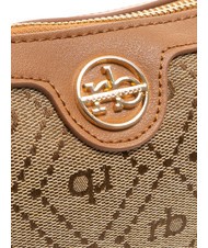 ROCCOBAROCCO FRIDA Sac sous les bras en tissu jacquard naturel - Sacs pour Femme - 3