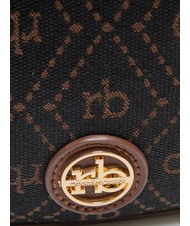 ROCCOBAROCCO FRIDA Sac hobo en tissu jacquard chocolat - Sacs pour Femme - 3