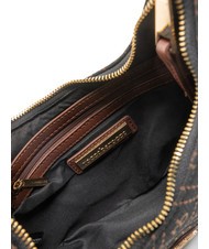 ROCCOBAROCCO FRIDA Sac hobo en tissu jacquard chocolat - Sacs pour Femme - 5