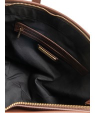 ROCCOBAROCCO FRIDA Sac shopping en tissu jacquard chocolat - Sacs pour Femme - 5