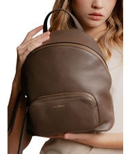 COCCINELLE JEN Sac à dos rond en cuir avec poche ébène - Sacs pour Femme - 4