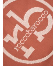 ROCCOBAROCCO RB Écharpe avec logo all-over Bourgogne - Écharpes - 4