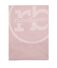ROCCOBAROCCO RB Écharpe avec logo all-over rose - Écharpes - 3