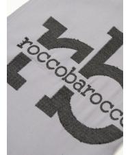 ROCCOBAROCCO RB Écharpe avec logo all-over gris - Écharpes - 4