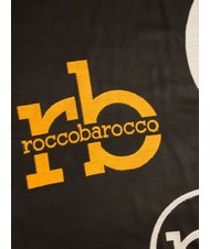 ROCCOBAROCCO RB Écharpe avec logo all-over noir - Écharpes - 3