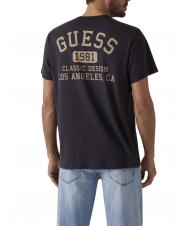 GUESS BSC CLASSIC T-shirt en coton noir de jais multi - T-shirt - 2