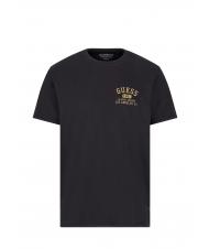 GUESS BSC CLASSIC T-shirt en coton noir de jais multi - T-shirt - 4