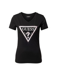 GUESS SS VN PYTHON TRIANGLE T-shirt à manches courtes jetbla - T-shirt - 4