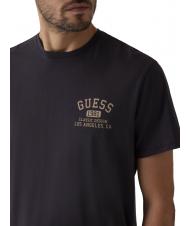 GUESS BSC CLASSIC T-shirt en coton noir de jais multi - T-shirt - 3