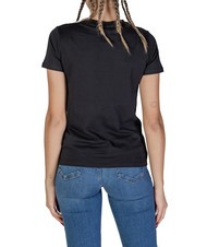 GUESS SS SCRIPT LACE LOGO EASY  T-shirt en coton jetbla - T-shirt - 3