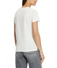 GUESS SS CN PYTHON T-shirt en coton cremwhi - T-shirt - 2