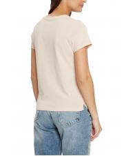 GUESS SS CN PYTHON T-shirt en coton rose doux - T-shirt - 2