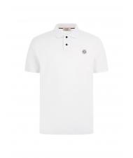 GUESS WASHED  Polo &agrave; manches courtes blanc pur - chemise polo - 3