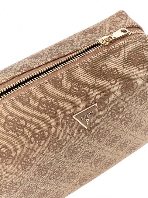 ORLINA Beauty case avec logo 4G int&eacute;gral LOGO DE LAIT - Trousses