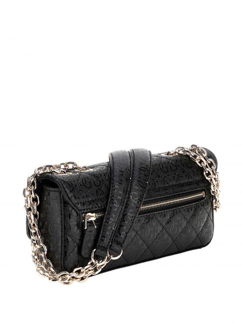 BESSEY Sac transformable à rabat NOIR - Sacs pour Femme