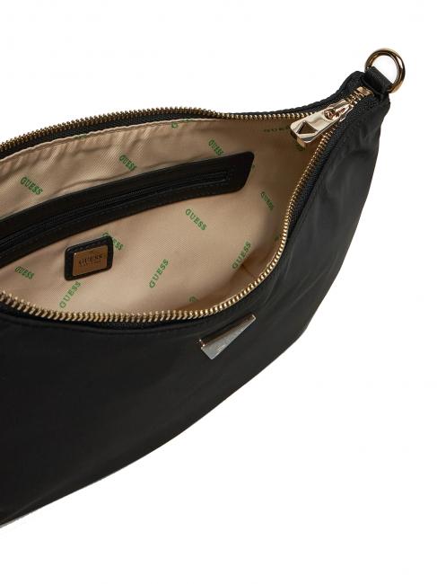 ECO GEMMA Sac bandoulière en nylon NOIR - Sacs pour Femme